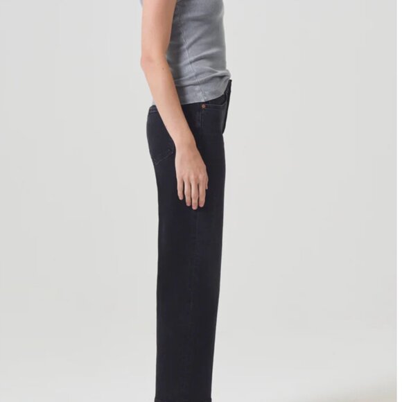 Agolde Harper Crop Jean In Hush - Picture 3 of 9